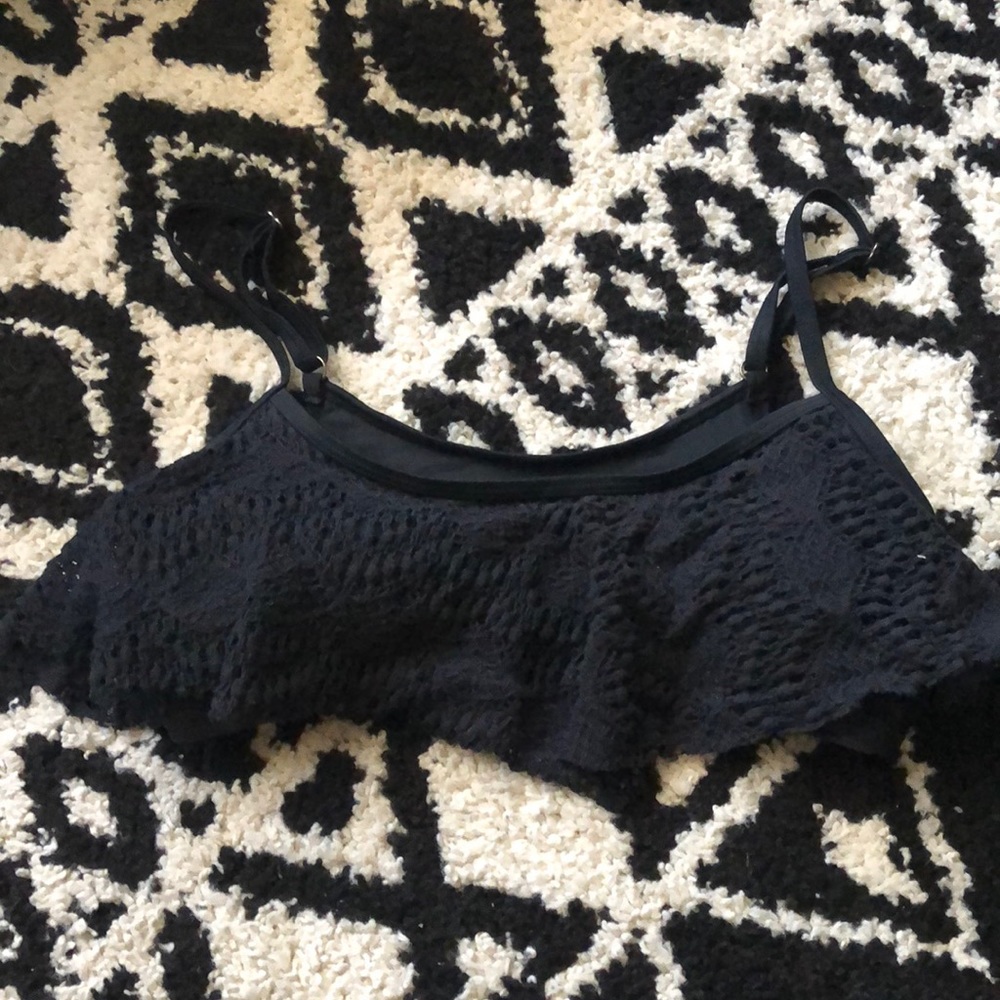 Lace bikini top